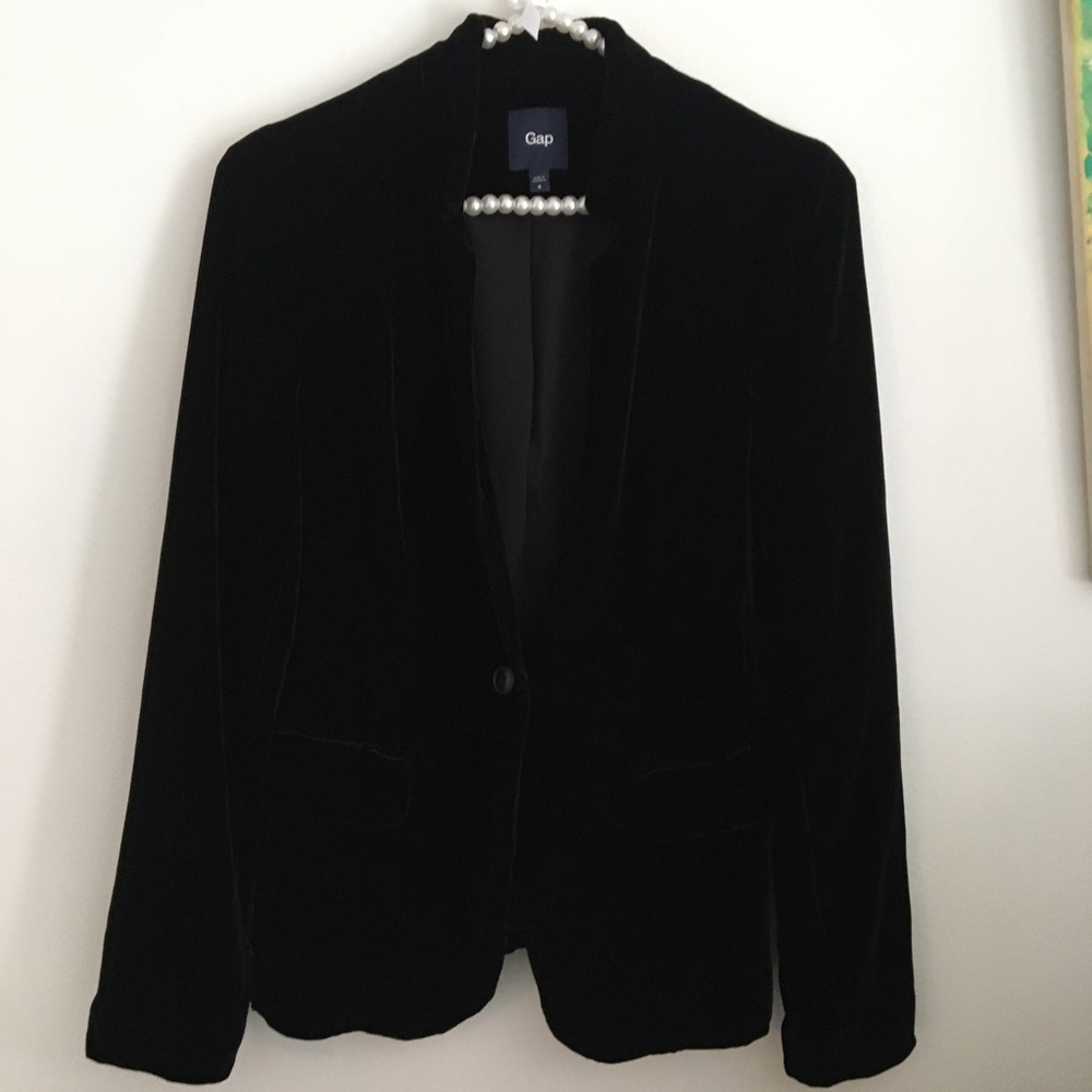 Velvet blazer - Picture 2 of 6
